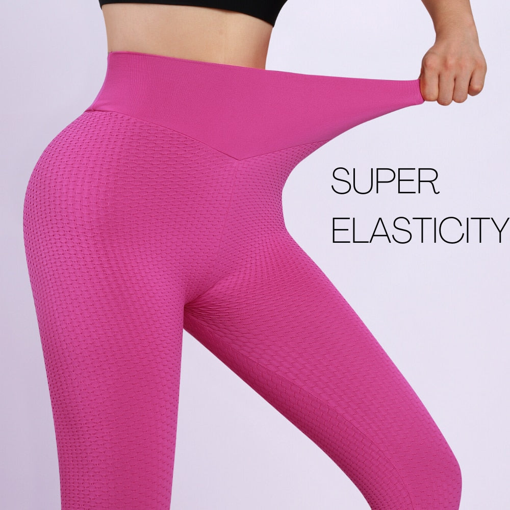 Mojoyce Leggings Women Fitness Yoga Pants Butt Scrunch Sportswear Seamless Leggins Women High Waist Workout Tight Push Up Yoga Leggings