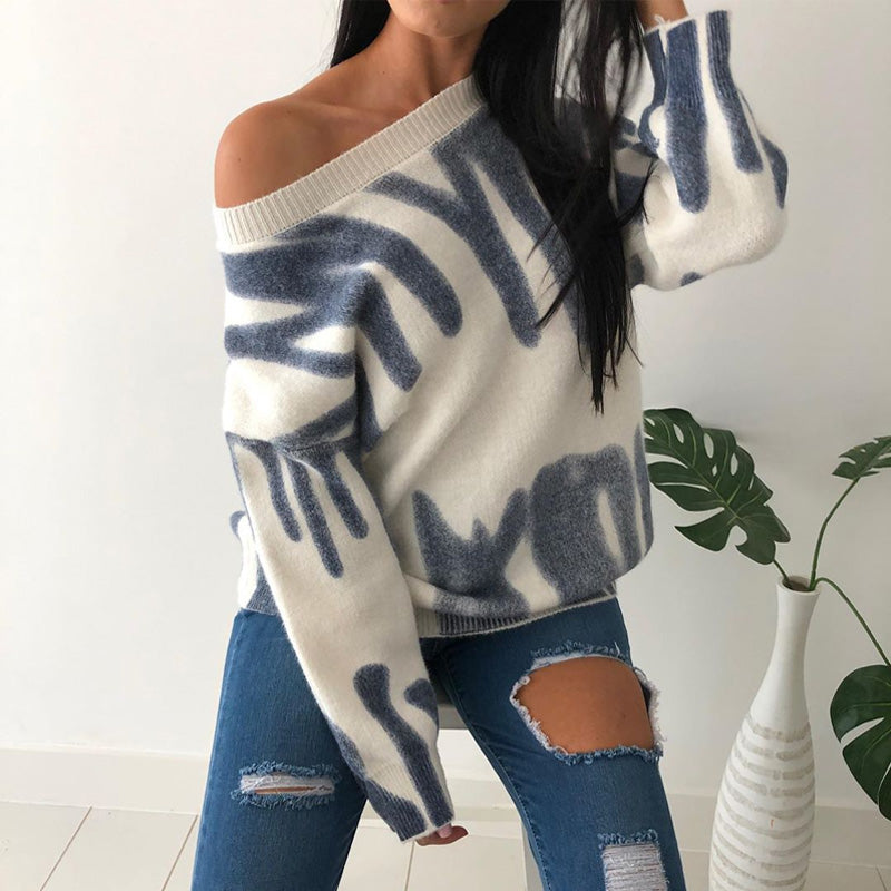 Tie Dye Knitted Oversized Sweater