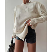 Ripped Y2K Long Sleeve Sweater