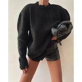 Ripped Y2K Long Sleeve Sweater