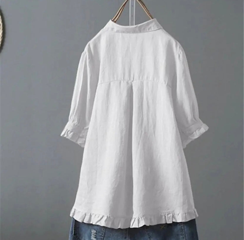 LENE™ | Everyday Ruffle Top