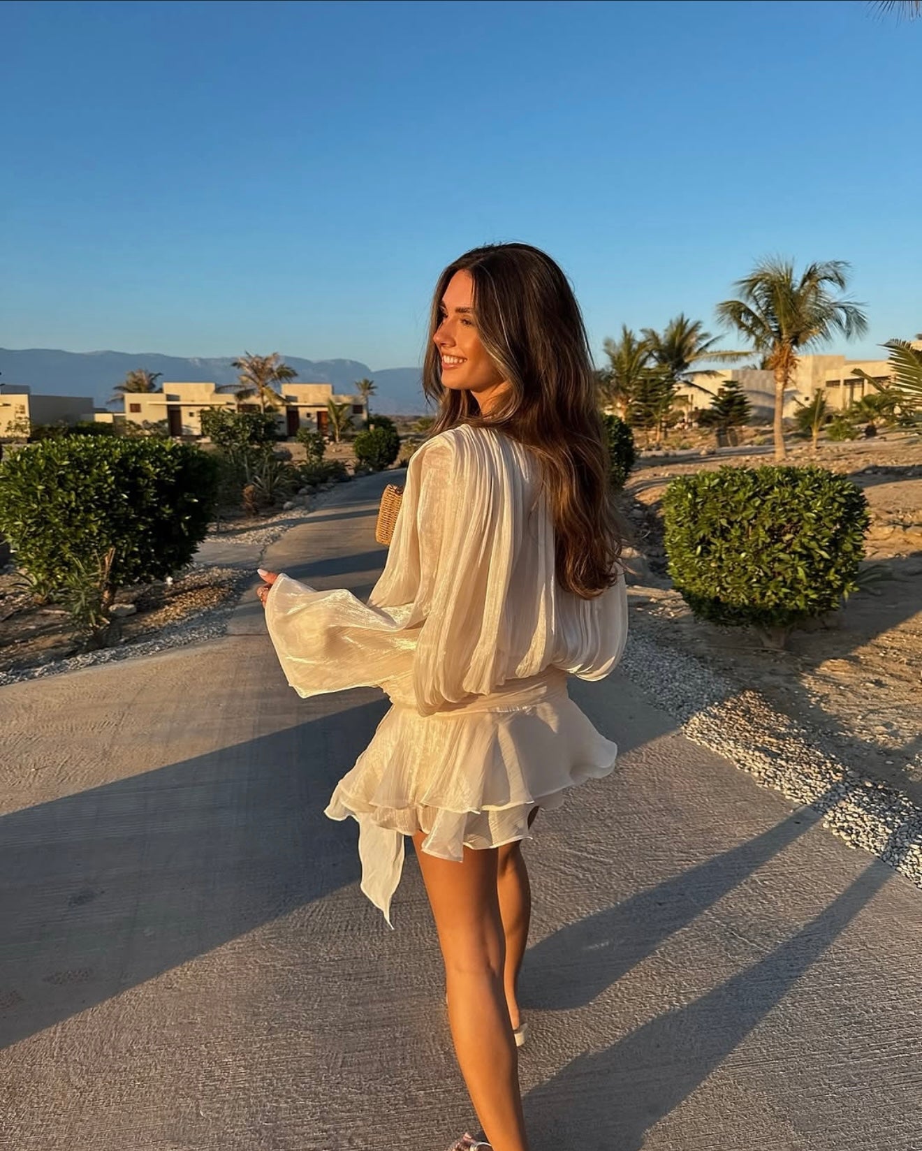 Julia | Draped Mini Dress