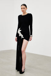 Ichirou Embellished Mesh Mini Dress 2