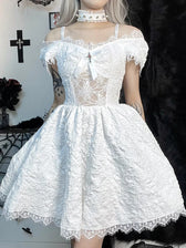 Off-the-Shoulder Lace Dress