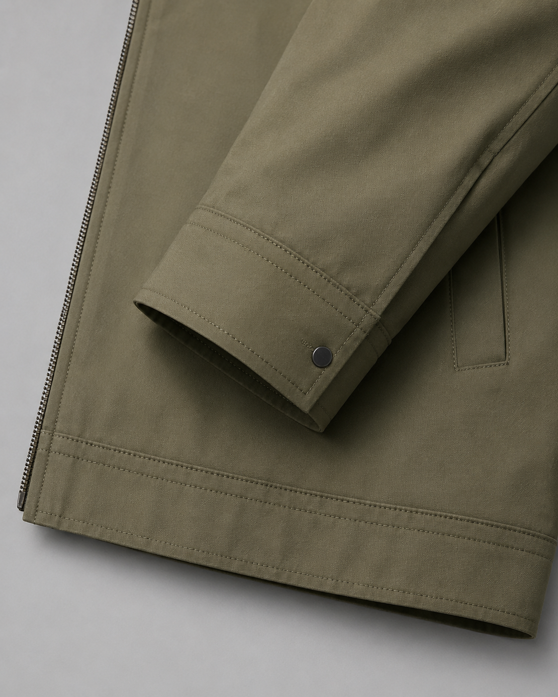 Men’s Lightweight Harrington Jacket – Check Lining