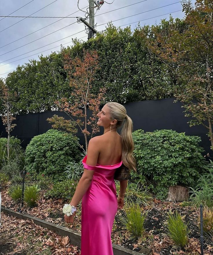 Pretty Sheath Long Satin Party Dress Evening Dress cc1819