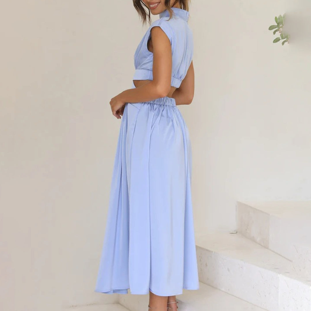 Osiris Elegant Sleeveless Dress for Women Casual Daywear