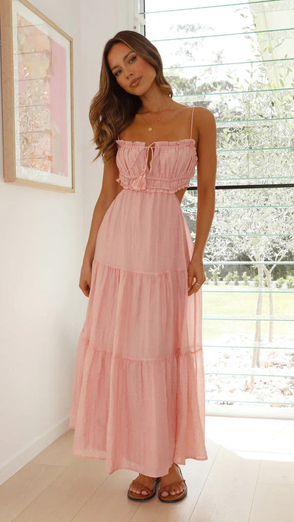 Brenda Statement Mididress Elevated Occasion Wear