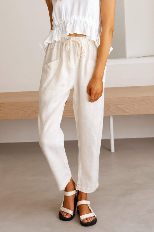 Relaxed Drawstring Pants