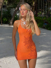 Sleeveless Rhinestone Embellished Bodycon Mini Dress 2