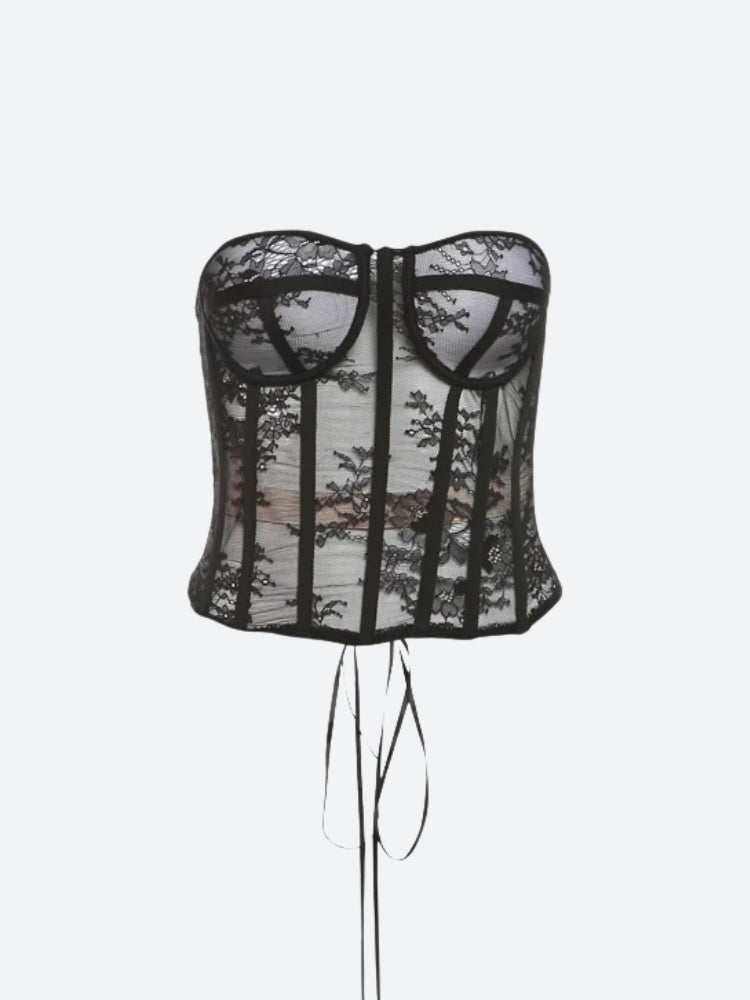 Lace Corset Top