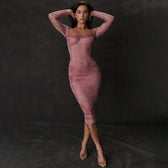 Sexy Backless Draped Club Sleeveless Tank Maxi Dress