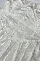 Lace Tiered Ruched Cami Dress 9