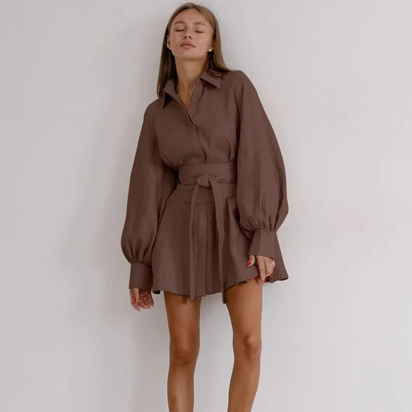 Merlina Chic and Relaxed Dress for Women Casual Daywear