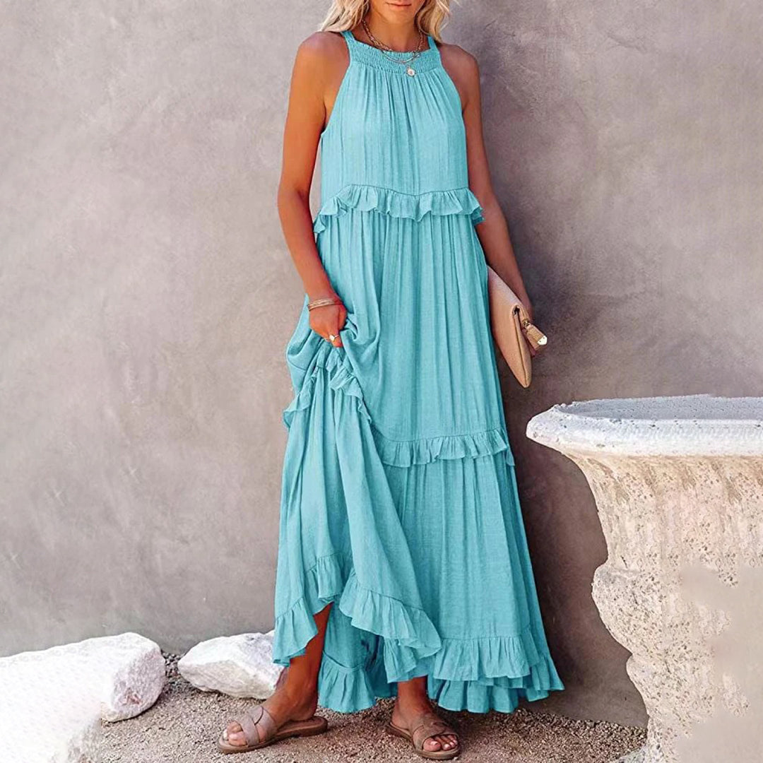 Naroa Stylish Long Dress for Women Streetwear Style