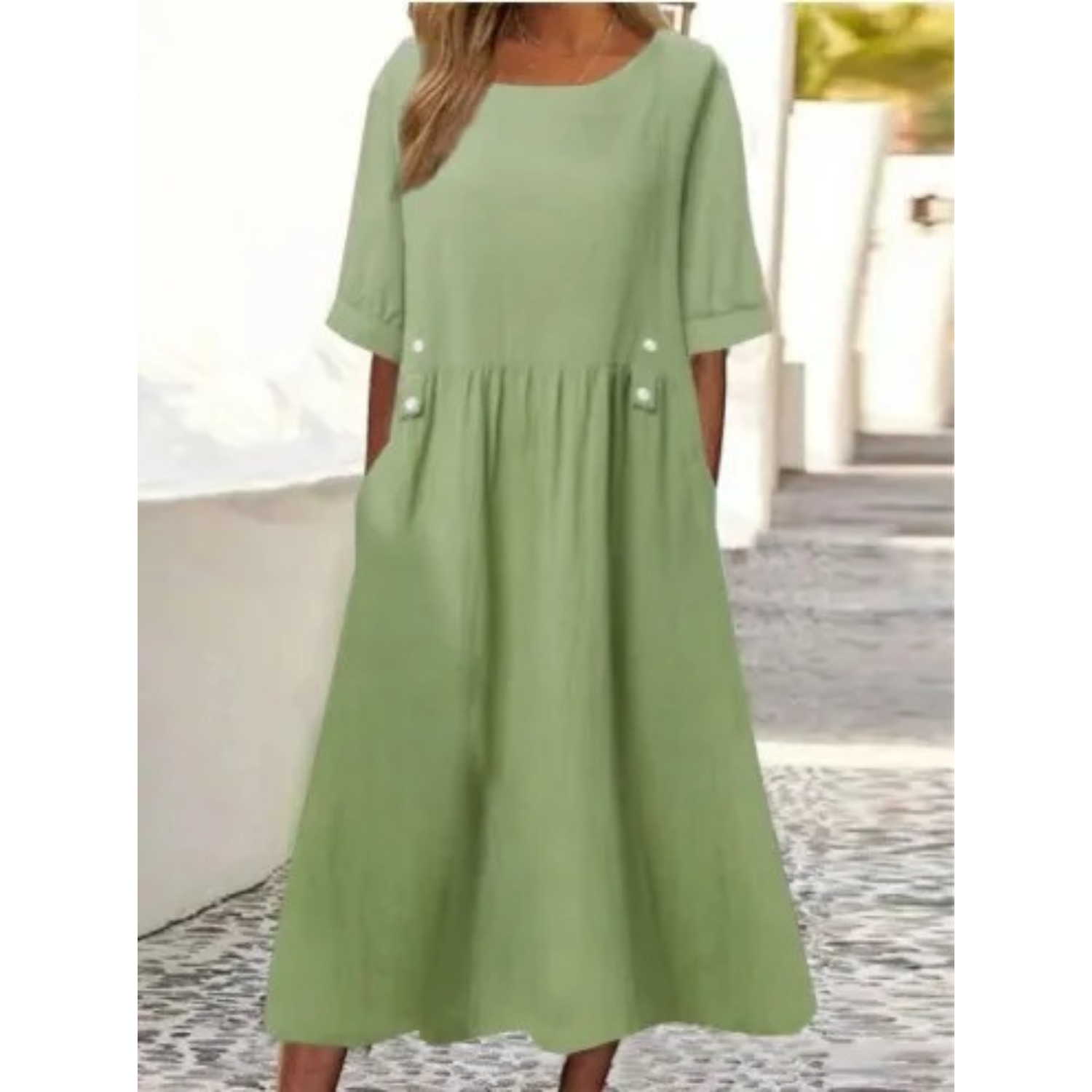 Viviana Modern and Fashionable Summer Dress for Women Easy Wear Style