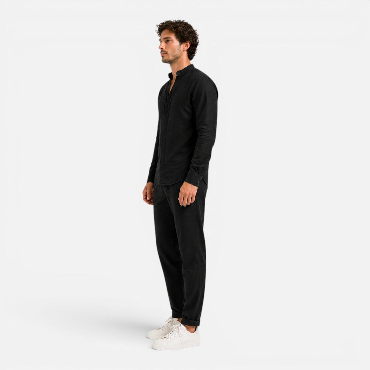 Maison Straver | Men’s Linen Set Relaxed Fit Matching Shirt and Pants