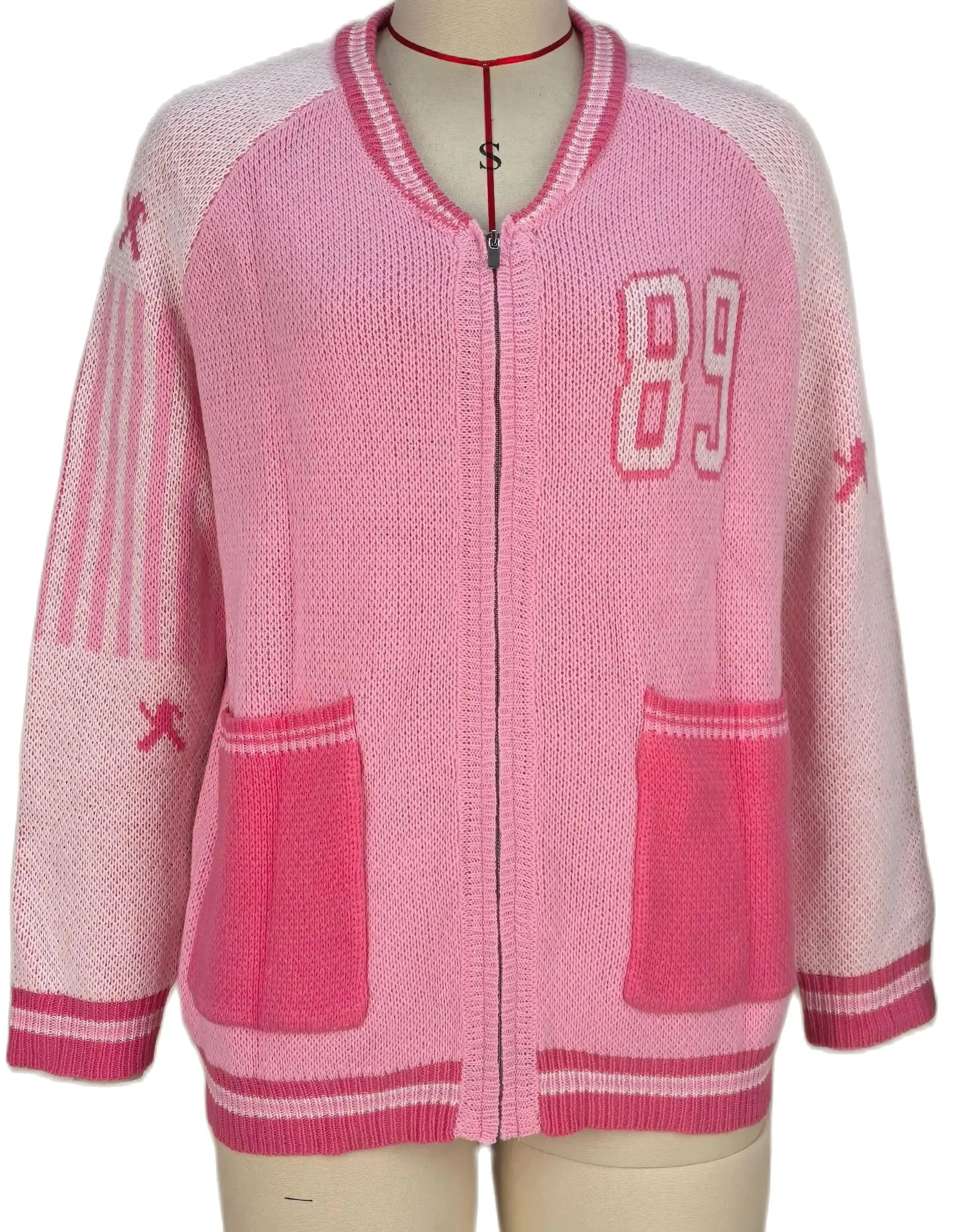 Rainbow Y2K Knit Cardigan