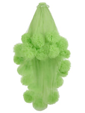 Marsali Mesh Maxi Dress In Green 6