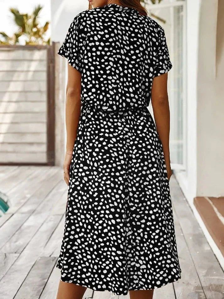 Laura Womens Vintage Dress Elegant Dress with Premium Casual Styling