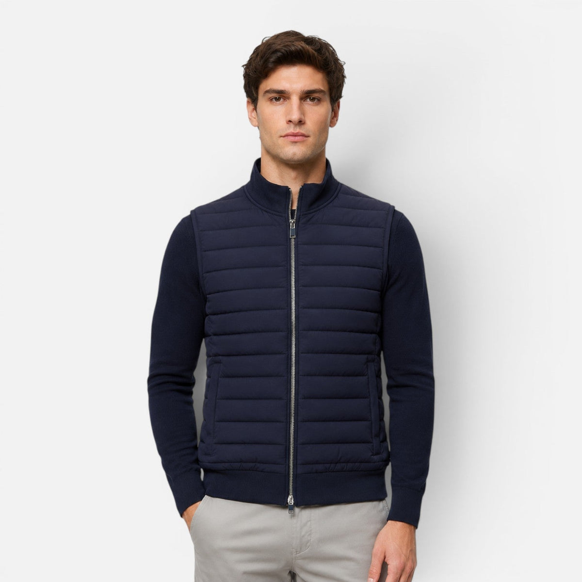 Men's Quilted Gilet Vest Lightweight Puffer Vest