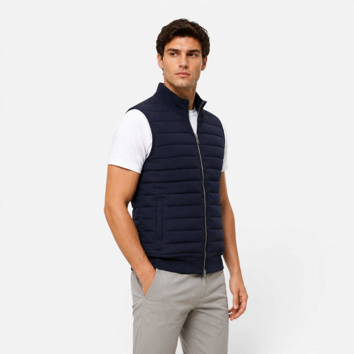 Men's Quilted Gilet Vest Lightweight Puffer Vest
