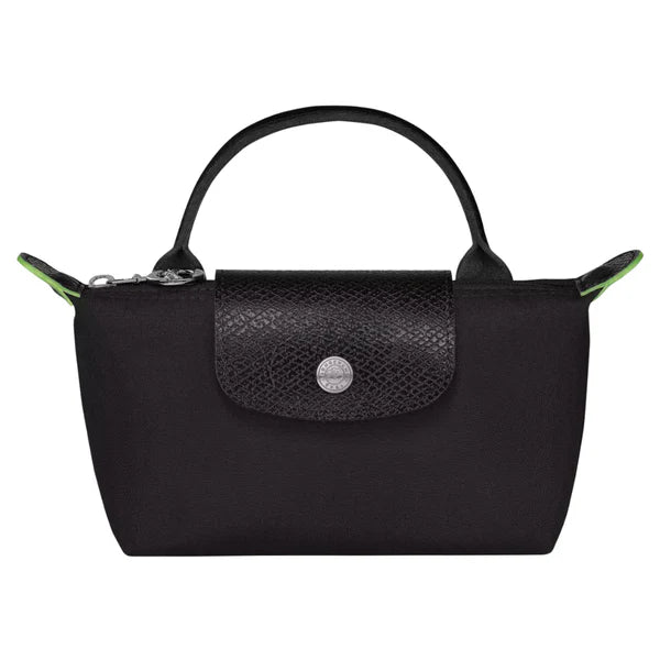 Top Handle Flap Front Foldable Mini Handbag