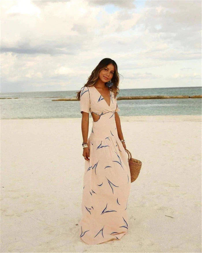 Retro Inspired Nuria Maxi Dress For Dress for Modern Fashion Wear