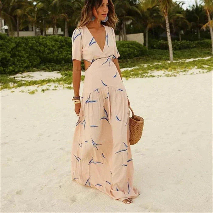 Retro Inspired Nuria Maxi Dress For Dress for Modern Fashion Wear