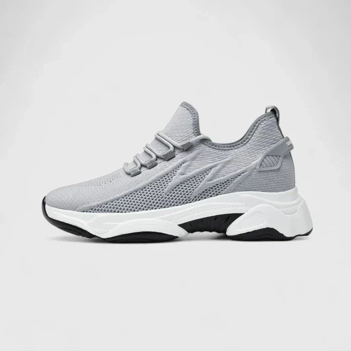 Mesh Lace Up Chunky Platform Sneakers