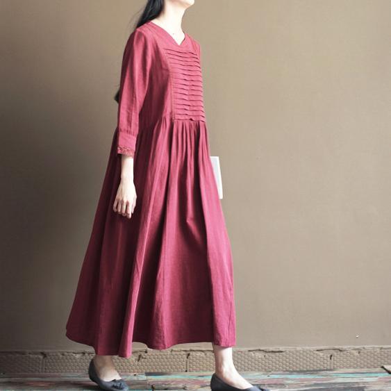 Mulberry linen summer maxi dress long sundresses plus size linen clothing