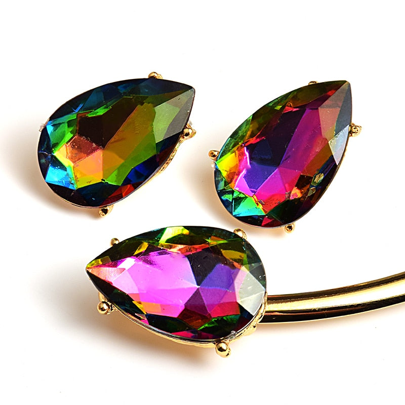 About To Fall Earring and Necklace Sets