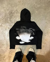 Autumn Fun Pattern Printed Hoodie