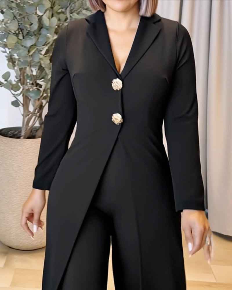 Stylish Wide-Leg Jumpsuit for Women | Comfortable & Versatile Fit