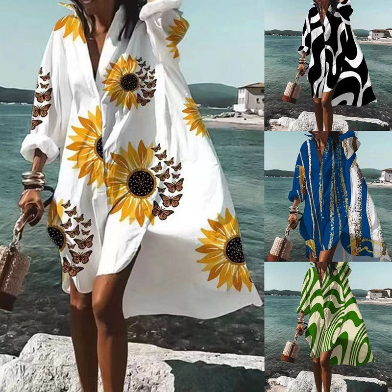 Julia Womens Long Sleeved Premium Dress for Streetwear Style