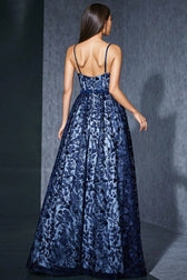 Ari Blue Strapless Mesh Maxi Dress - View 5