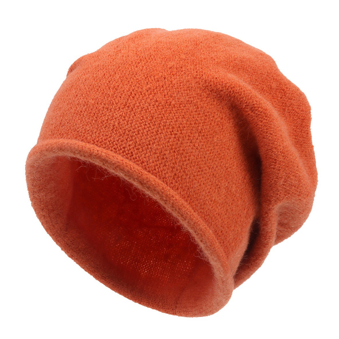 Slouchy Ribbed Knit Beanie