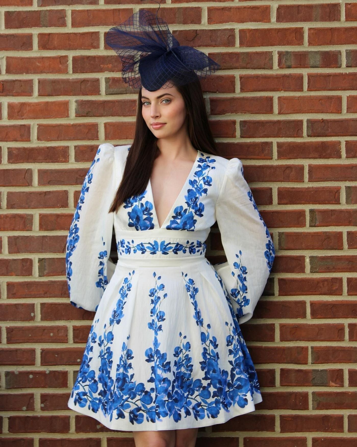 Monte Coast  Swimsuit Short Skirt Set - Blue