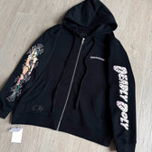 Deadly Doll Comic Print Zip Hoodie
