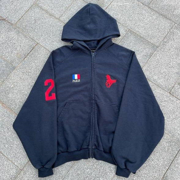 Retro Unisex Pullover Hoodie