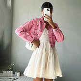 V-Neck Spaghetti Strap Tiered A-Line Mini Dress 3