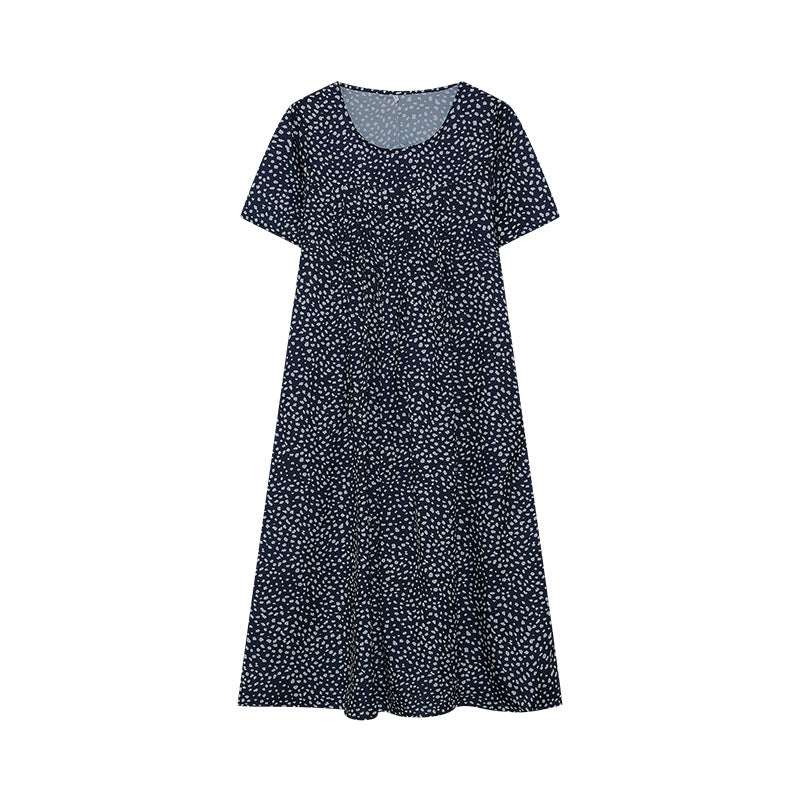 Jenni Statement Women's Bloom Midi Dress with Pleated Design Boutique Collection