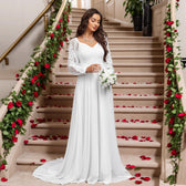 Lace Long Sleeve Dress Jumpsuit Lace Cocktail Wedding Dress - View 2