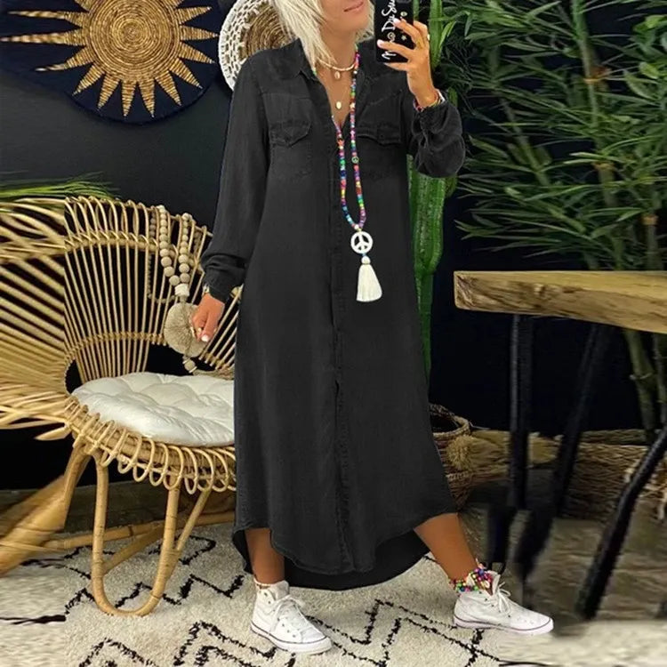Sonia Premium Denim Dress for Women Designer Edit