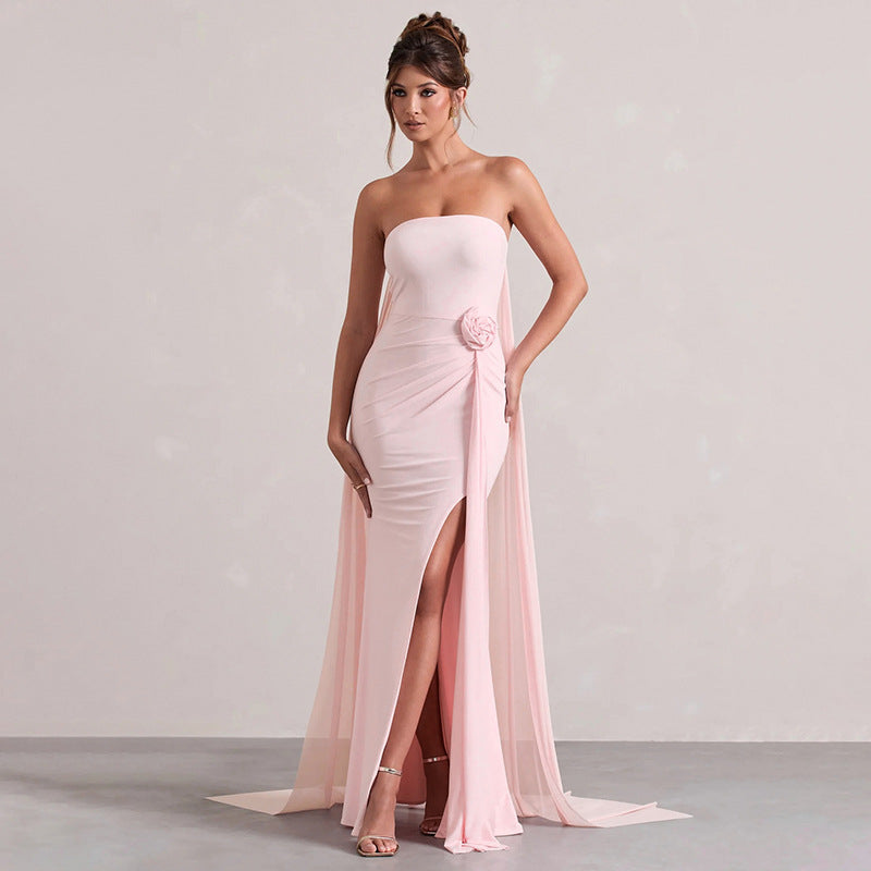 Zinnia Maxi Dress - Pink