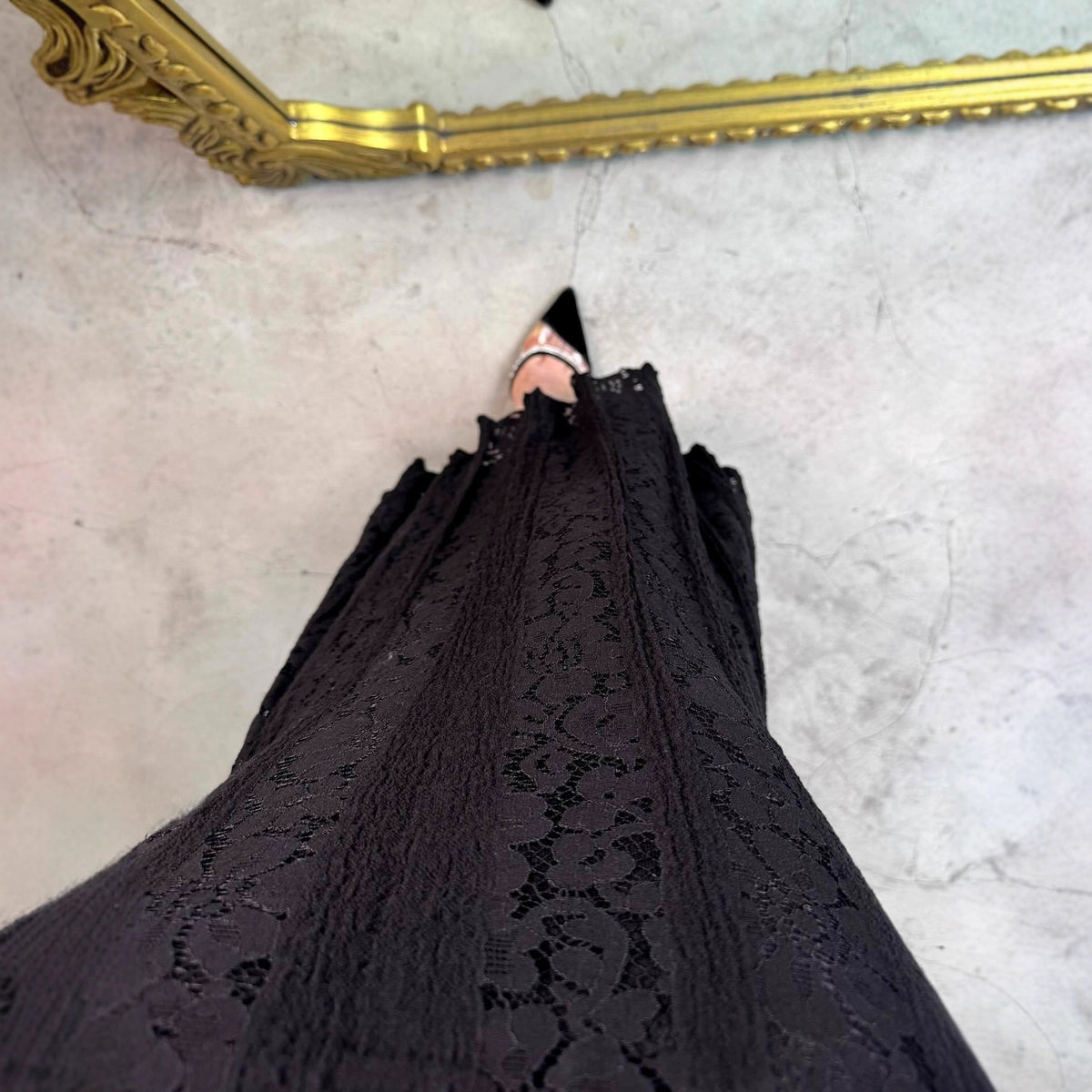 Autumn Women Clothing Elegant Lace Sheath Evening Dress