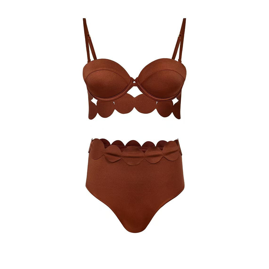 Tropica Bikini Set - Brown
