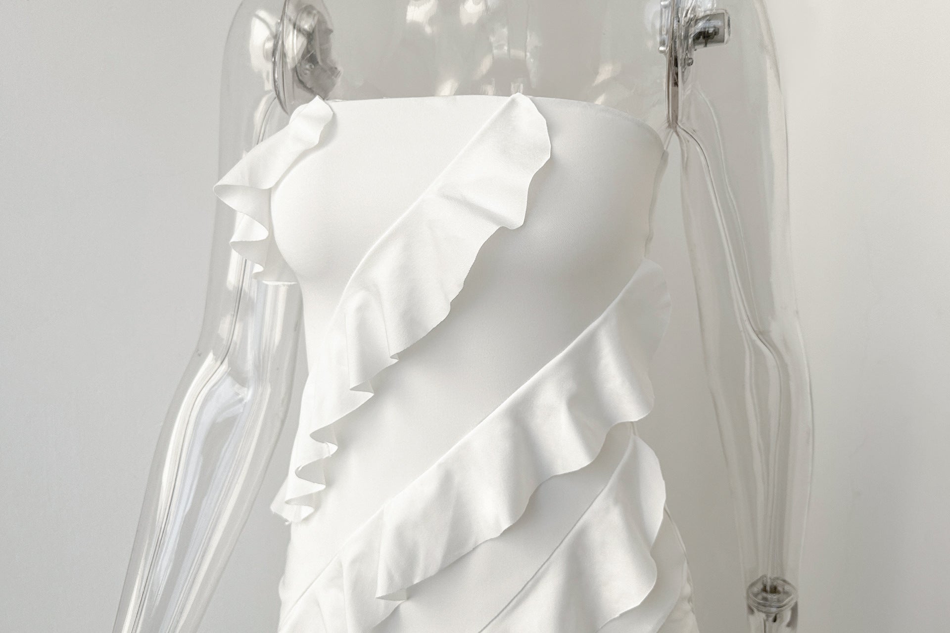 Azrim Maxi Dress - White