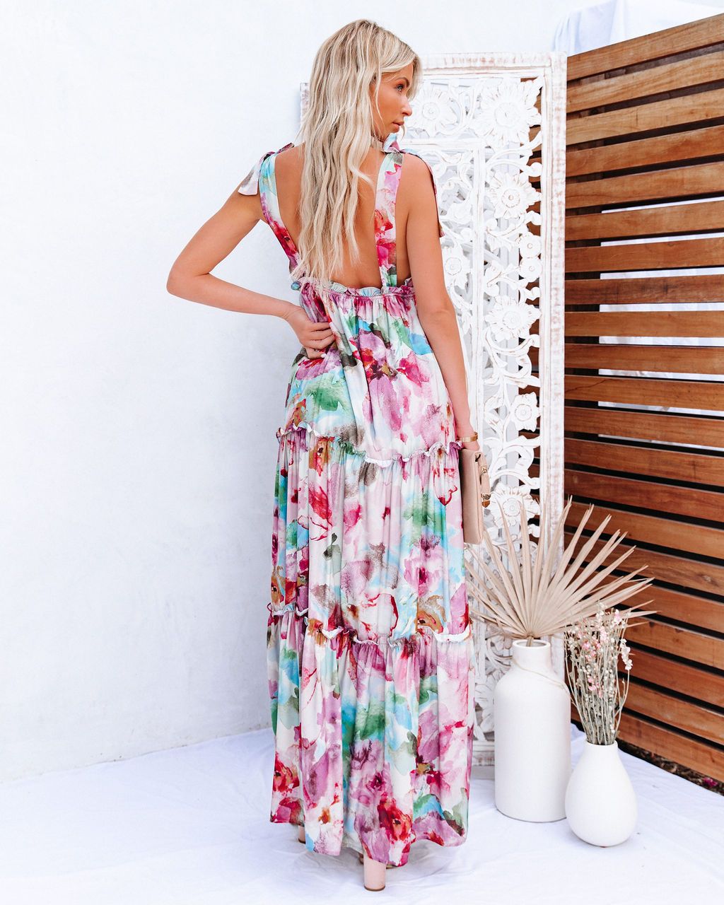 Beyond The Waterfall Pocketed Tiered Maxi Dress FINAL