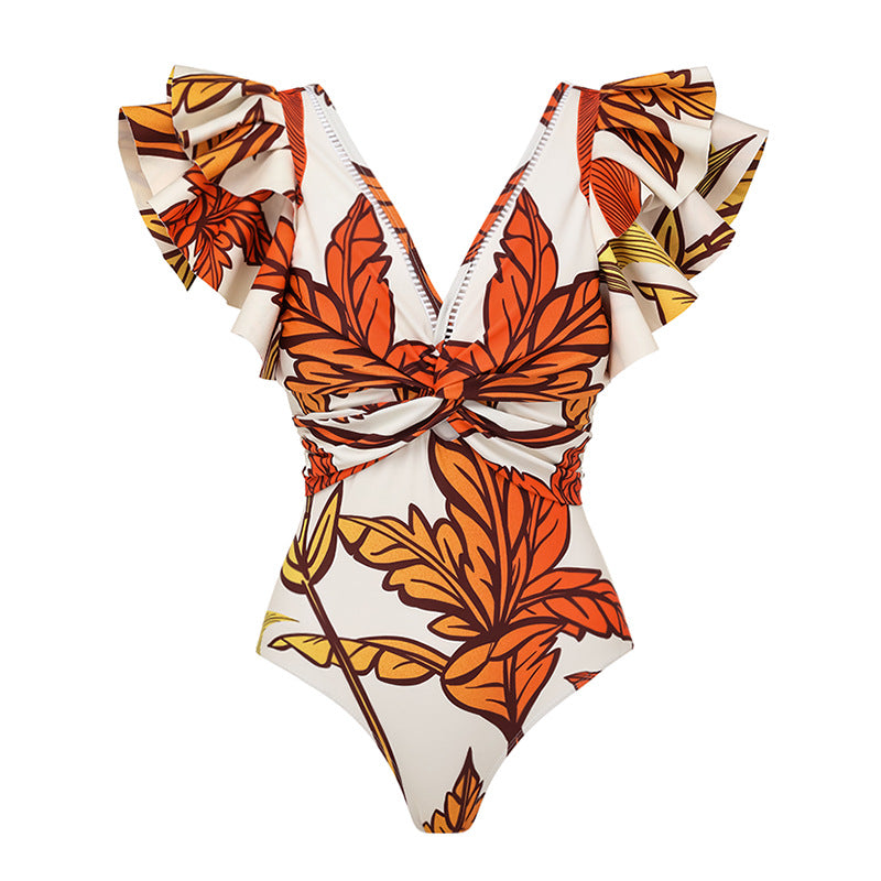 Autumn Dream Swimsuit  - White